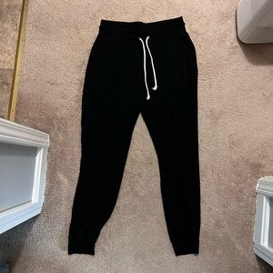 Black joggers